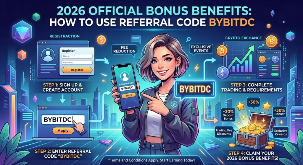 Bybit normal kayıt ve referanslı kayıt arasındaki ücret ve bonus avantajı karşılaştırması