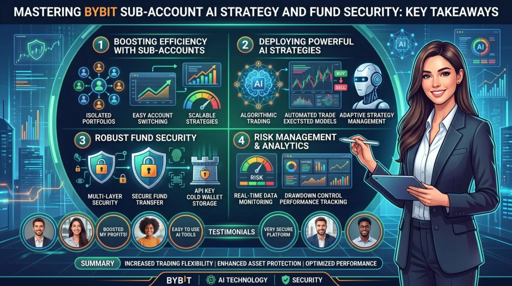 Comparison table of standard master accounts versus Bybit sub-account security architecture