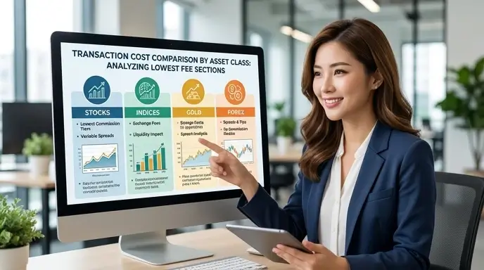 2026 major TradFi asset class average cost and preference comparison table